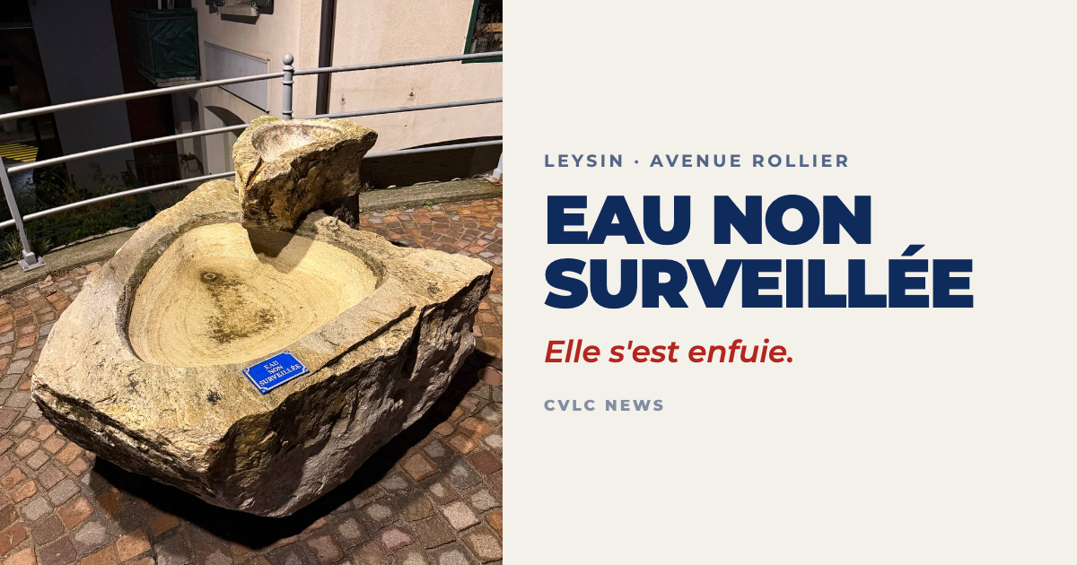 Avenue Rollier : le bec ôté, le panneau vissé